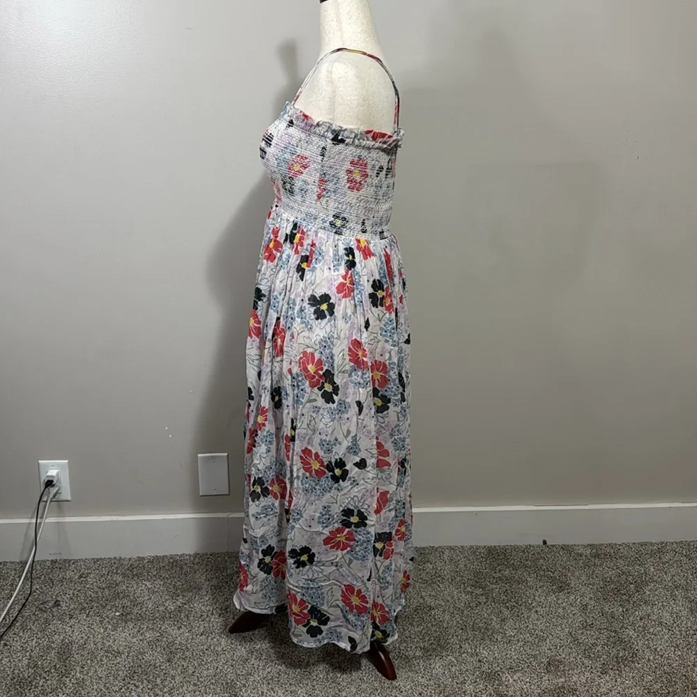 ANTHROPOLOGIE X LILY & LIONEL Annie Maxi Dress in white floral - Picture 5 of 7